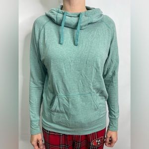 The North Face Blue Cowl Neck Hoodie